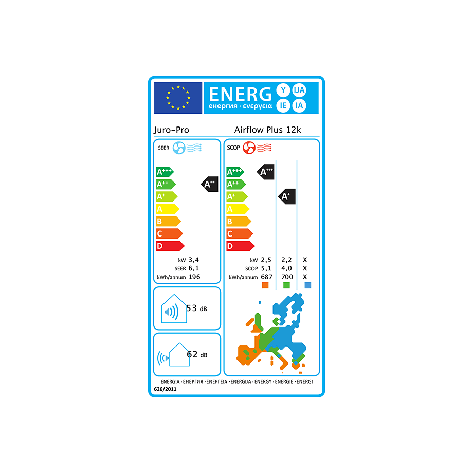 airflowplus-12k-energy-label